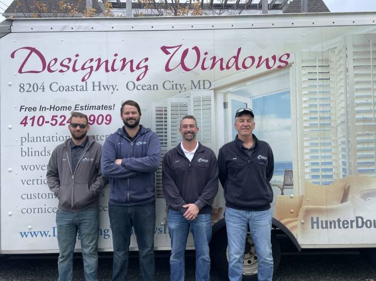 Meet our Team of Installers at Designing Windows Near Ocean City, Maryland (MD)